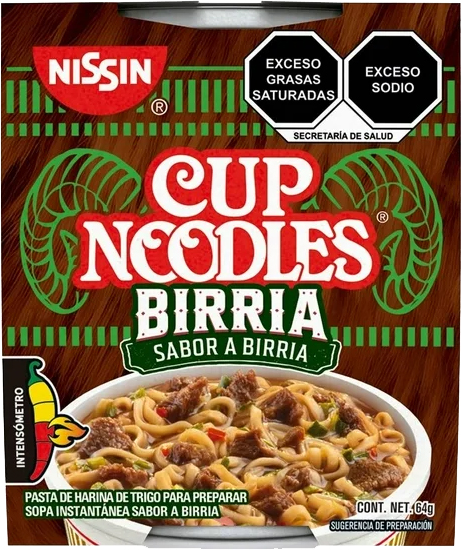 SOPA INSTANTÁNEA NISSIN BIRRIA